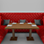 Restaurant Sofa Table 3D model small image 3