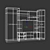 Title: Sleek PBR Cupboard 3D model small image 3