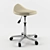 Sleek Chair-Saddle for Salons 3D model small image 1