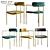 Modern Lenox Dining Chair - West Elm 3D model small image 1