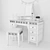 Flutterby Dressing Table Set 3D model small image 3