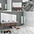 Luxury Bathroom Set: Stylish Design by REXA 3D model small image 1