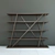 Minimalist Bookshelf TRES in Oak 3D model small image 1