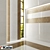 Leder: Sophisticated Porcelain Wall and Floor Tiles 3D model small image 1