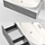 Aqwella Genesis x Newform: Complete Bathroom Set 3D model small image 2