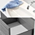 Aqwella Genesis x Newform: Complete Bathroom Set 3D model small image 3