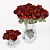 Elegant Rose Bouquet 3D model small image 1