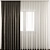 Exquisite Curtain Model - 3ds max & OBJ Archive 3D model small image 2