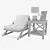 Orlando Chair Furniture Set | Augustine 3D model small image 3