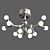 DNA Robot LED Ceiling Light 3D model small image 1