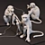Playful Monkey Lamp - Sitting Edition 3D model small image 1