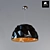 Arte Lamp Dome Hanging Light 3D model small image 1