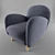 Comfort Collection: Cozy Armchair 3D model small image 1