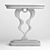 Garda Decor Console: Stylish MDF Design 3D model small image 2