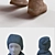 Autumn Chic Female Mannequin 3D model small image 2