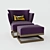 Verden Cervino Chair 3D model small image 1