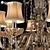 Nativo Osgona Crystal Chandelier 3D model small image 2