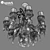 Nativo Osgona Crystal Chandelier 3D model small image 3