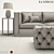 Luxdeco Living Room Furniture Set 3D model small image 2