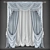 Classic Style Curtains 3D model small image 1