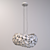 Schuller Narisa: Chrome Pendant Light 3D model small image 3