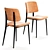 Colombini Casa KARIN Chair: Elegant and Comfortable 3D model small image 2