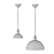 Camelion Loft PL-601L Pendant Light: Modern Elegance 3D model small image 3