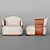 Elegant Comfort: Luxury Chair 3D model small image 2