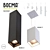 MUNIC P Pendant Light by BOSMA 3D model small image 1