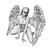 Heavenly Angel Statuette 3D model small image 3