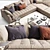 Elegant Lucrezia Sofa Set 3D model small image 2