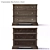 Bernhardt Clarendon Bachelors Chest: Elegant and Functional 3D model small image 1