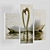 Swan Lake Triptych: Modular Canvas Painting 3D model small image 2