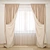 Shadow Curtains 3D model small image 1