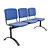 ErgoTech Office Bench 3D model small image 1