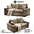 Cosmorelax Lukas: Stylish Comfort for Your Home 3D model small image 1