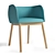 Elegant Mousse Chair: Versatile and Chic 3D model small image 3