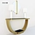 Modern Bologna Console: Sleek Design 3D model small image 2