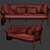 Modern B&B Italia Sofa Erica 3D model small image 3