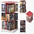 Stylish Stacker Bookcase 3D model small image 1