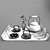 Teapot Tray - 3D Models Available 3D model small image 3