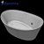 Evanescence Free Flow Tub 3D model small image 3