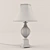 Elegant Ondreya Table Lamp Set 3D model small image 2