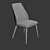 Vaz Modern Dining Chair 3D model small image 2