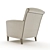 Elevate Your Space with Gerrard Club Chair 3D model small image 3