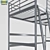 IKEA SVERTA - Solid Wood Bunk Bed 3D model small image 2