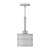 Freya Helen Chrome Pendant Light 3D model small image 2