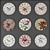 Time Pieces Wall Clock Collection 3D model small image 1