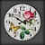 Time Pieces Wall Clock Collection 3D model small image 2