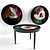 Transformable Dixit Coffee Table: Salver & Wall Art 3D model small image 2